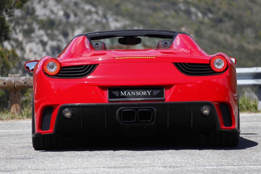  Ferrari 458 Spider Monaco Edition by Mansory 2012 года  (фото 5 из 8)